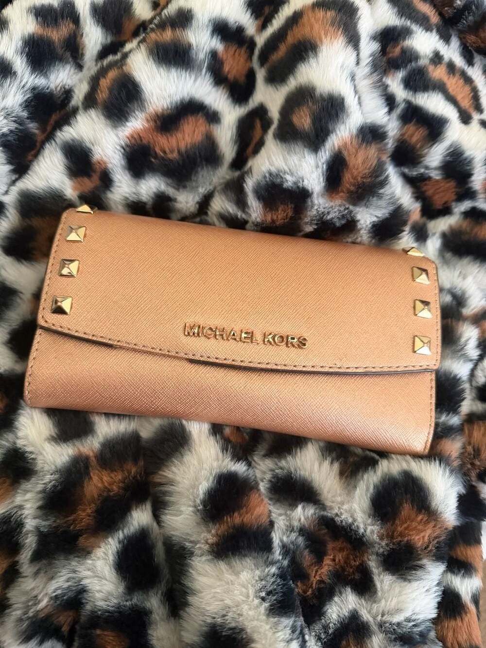 MK Rose Gold Wallet